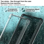 imak TPU Phone Case with Screen Protector, For Samsung Galaxy S22 5G, For Samsung Galaxy S22+ 5G, For Samsung Galaxy S22 Ultra 5G - Image 3