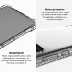 imak TPU Phone Case with Screen Protector, For Samsung Galaxy S22 5G, For Samsung Galaxy S22+ 5G, For Samsung Galaxy S22 Ultra 5G - Image 6