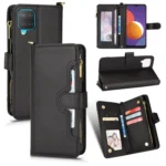 Litchi Texture Zipper Leather Phone Case, For Samsung Galaxy A12 / M12, For Samsung Galaxy M52 5G, For Samsung Galaxy S22 Ultra 5G, For Xiaomi  Poco X3 NFC / Poco X3 Pro
