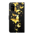 3D Painting Pattern TPU + PU Leather Phone Case, For Samsung Galaxy A03s 166mm, For Samsung Galaxy A13 5G - Image 3
