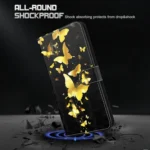 3D Painting Pattern TPU + PU Leather Phone Case, For Samsung Galaxy A03s 166mm, For Samsung Galaxy A13 5G - Image 4