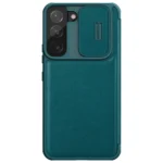 NILLKIN QIN Series Pro Sliding Camera Cover Design Leather Phone Case, For Samsung Galaxy S22 5G, For Samsung Galaxy S22+ 5G