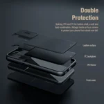 NILLKIN QIN Series Pro Sliding Camera Cover Design Leather Phone Case, For Samsung Galaxy S22 5G, For Samsung Galaxy S22+ 5G - Image 6