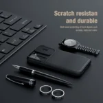 NILLKIN QIN Series Pro Sliding Camera Cover Design Leather Phone Case, For Samsung Galaxy S22 5G, For Samsung Galaxy S22+ 5G - Image 7