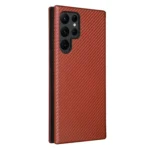 Carbon Fiber Texture Magnetic Horizontal Flip Leather Phone Case, For Samsung Galaxy S22 Ultra 5G, For OnePlus Nord CE 2 5G, For Xiaomi Poco X4 Pro 5G, For Motorola Moto G22 - Image 3