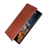 Carbon Fiber Texture Magnetic Horizontal Flip Leather Phone Case, For Samsung Galaxy S22 Ultra 5G, For OnePlus Nord CE 2 5G, For Xiaomi Poco X4 Pro 5G, For Motorola Moto G22 - Image 7