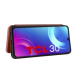 Carbon Fiber Texture Magnetic Horizontal Flip Leather Phone Case, For TCL 30 5G / 30+ - Image 6