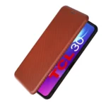 Carbon Fiber Texture Magnetic Horizontal Flip Leather Phone Case, For TCL 30 5G / 30+ - Image 7