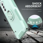 3 in 1 Ring Holder PC + TPU Phone Case, For Samsung Galaxy S21 5G, For Samsung Galaxy S21+ 5G, For Samsung Galaxy S21 FE 5G - Image 5