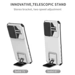 Stereoscopic Holder Sliding Camshield Phone Case, For Samsung Galaxy S21 Ultra 5G, For Samsung Galaxy S22 Ultra 5G - Image 3