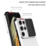 Stereoscopic Holder Sliding Camshield Phone Case, For Samsung Galaxy S21 Ultra 5G, For Samsung Galaxy S22 Ultra 5G - Image 5
