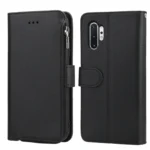 Microfiber Zipper Horizontal Flip Leather Case, For Samsung Galaxy Note10+, For Samsung Galaxy S10, For Samsung Galaxy S10e, For Samsung Galaxy S10+