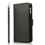 Microfiber Zipper Horizontal Flip Leather Case, For Samsung Galaxy S21+ 5G, For Samsung Galaxy S21 Ultra 5G, For Samsung Galaxy Note20, For Samsung Galaxy A21s - Image 2