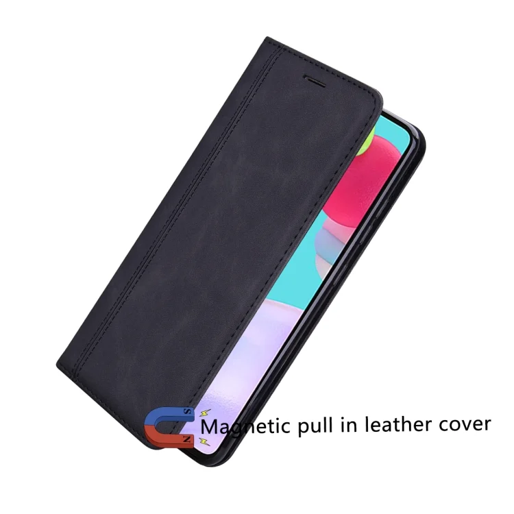 EDA002942701A_6.webp Frosted Business Magnetic Flip Leather Phone Case, For Xiaomi Redmi 10C, For Huawei nova 8i, For Huawei nova 9, For Honor X8 / X30i - Image 7
