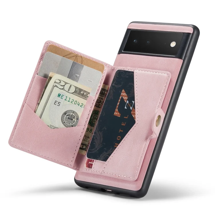 EDA002986902A_5.webp JEEHOOD Retro Magnetic Detachable Phone Case, For Google Pixel 6A, For Samsung Galaxy S22 Ultra - Image 6