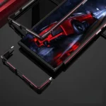 Aurora Series Lens Protector + Metal Frame Protective Phone Case, For Samsung Galaxy S22 Ultra - Image 3