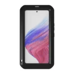 LOVE MEI Metal Shockproof Waterproof Dustproof Protective Phone Case with Glass, For Samsung Galaxy A53, For Samsung Galaxy S22, For Samsung Galaxy S22+ - Image 2