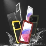 LOVE MEI Metal Shockproof Waterproof Dustproof Protective Phone Case with Glass, For Samsung Galaxy A53, For Samsung Galaxy S22, For Samsung Galaxy S22+ - Image 7
