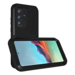 LOVE MEI Metal Shockproof Waterproof Dustproof Protective Phone Case, For Samsung Galaxy S22 Ultra 5G - Image 5