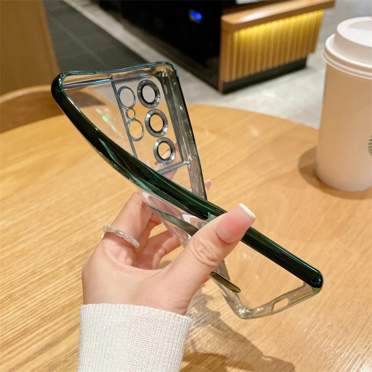 EDA003168201_B2.webp TPU Electroplated Magsafe Magnetic Phone Case, For Samsung Galaxy S22 Ultra 5G - Image 3