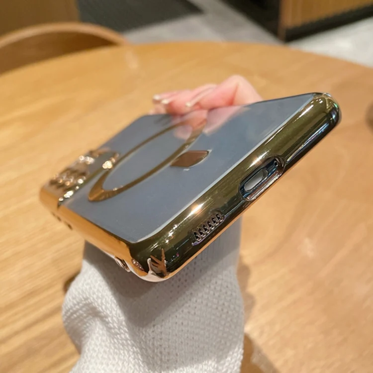 EDA003168201_B5.webp TPU Electroplated Magsafe Magnetic Phone Case, For Samsung Galaxy S22 Ultra 5G - Image 6