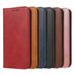 Calf Texture Magnetic Flip Leather Phone Case, For Samsung Galaxy A03s, For Samsung Galaxy A13 5G, For Samsung Galaxy A22 5G, For Samsung Galaxy A33 5G, For Samsung Galaxy A82 5G... - Image 2