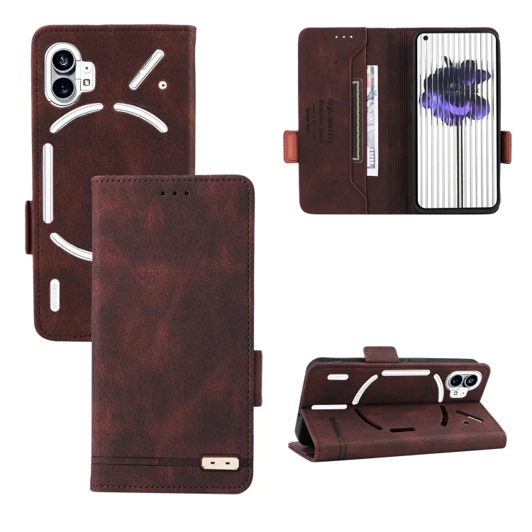Magnetic Clasp Flip Leather Phone Case, For Nothing Phone 1, For Samsung Galaxy S22 Ultra 5G