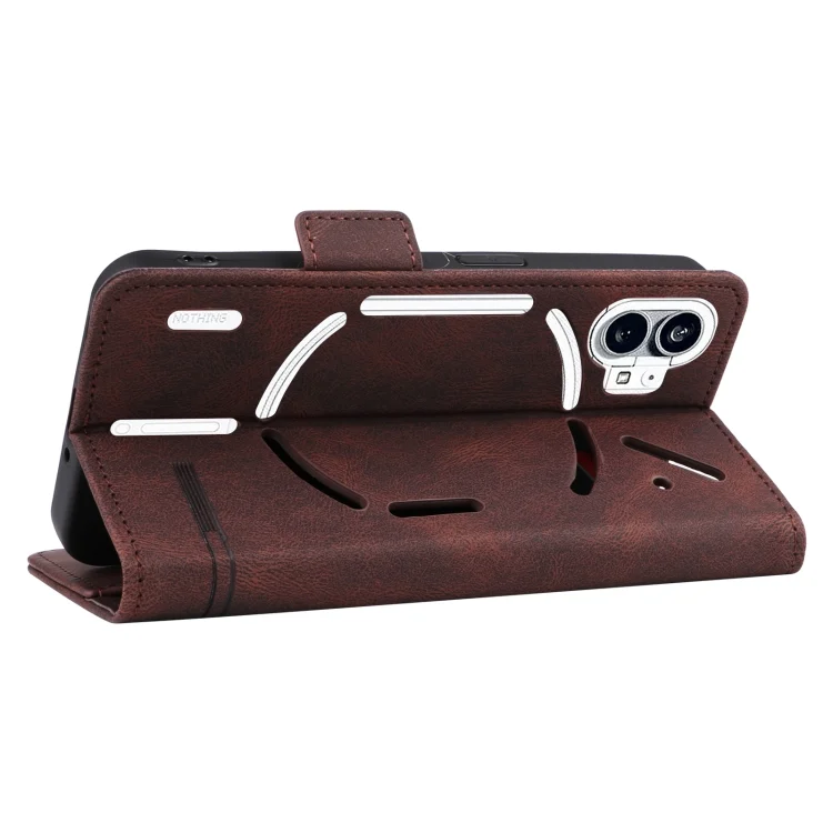 EDA003495102A_4.webp Magnetic Clasp Flip Leather Phone Case, For Nothing Phone 1, For Samsung Galaxy S22 Ultra 5G - Image 5