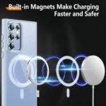 Acrylic PC MagSafe Phone Case, For Samsung Galaxy S22 Ultra - Image 5