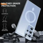 Acrylic PC MagSafe Phone Case, For Samsung Galaxy S22 Ultra - Image 6