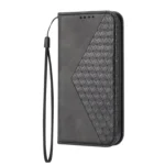Cubic Grid Calf Texture Magnetic Closure Leather Phone Case, For Samsung Galaxy S22 5G, For Samsung Galaxy S22+ 5G, For Samsung Galaxy S22 Ultra 5G - Image 2
