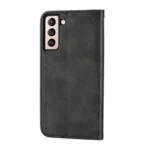 Cubic Grid Calf Texture Magnetic Closure Leather Phone Case, For Samsung Galaxy S22 5G, For Samsung Galaxy S22+ 5G, For Samsung Galaxy S22 Ultra 5G - Image 3