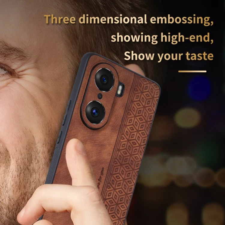 EDA003760912_B4.webp AZNS 3D Embossed Skin Feel Phone Case, For Honor 60 Pro, For Honor 60, For Honor X40i, For Samsung Galaxy A13 5G / A04 - Image 5