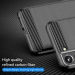 Brushed Texture Carbon Fiber TPU Phone Case, For Samsung Galaxy S23 5G, For Samsung Galaxy S23+ 5G, For Samsung Galaxy S23 Ultra 5G - Image 5