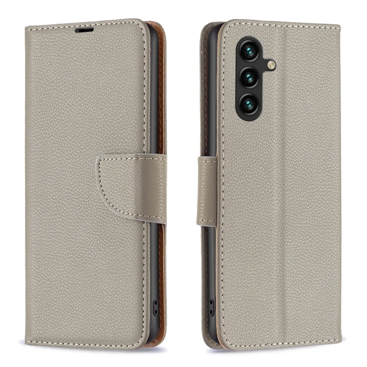 Litchi Texture Pure Color Leather Phone Case, For Samsung Galaxy A14 5G, For Samsung Galaxy S23+ 5G