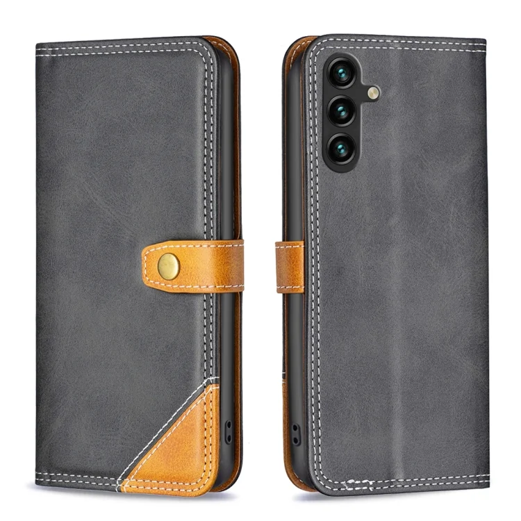 Color Matching Double Sewing Thread Leather Phone Case, For Samsung Galaxy A14 5G, For Samsung Galaxy S23+ 5G, For Samsung Galaxy S23 Ultra 5G, For Samsung Galaxy S23 5G