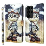 3D Painted Leather Phone Case, For Samsung Galaxy S23 Ultra, For Samsung Galaxy A14 5G