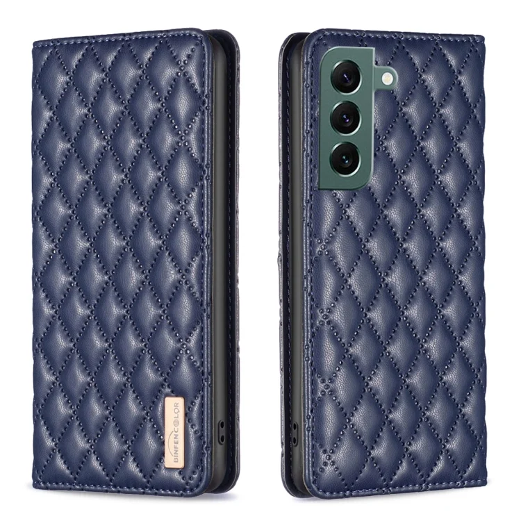 Diamond Lattice Magnetic Leather Flip Phone Case, For Samsung Galaxy S22+ 5G, For Samsung Galaxy S22 Ultra 5G, For Samsung Galaxy S22 5G