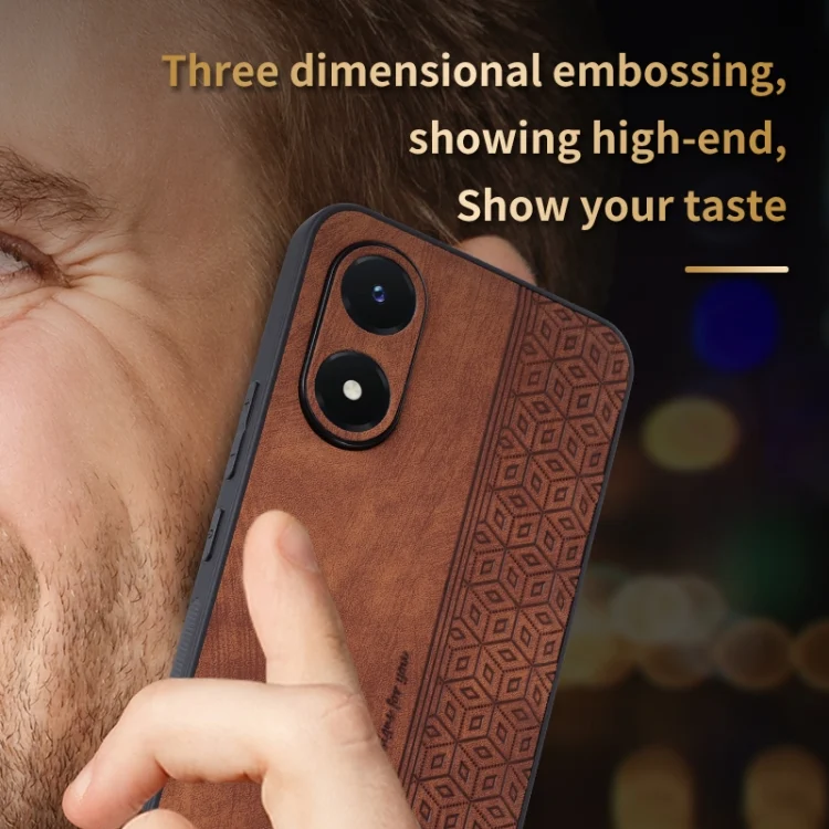EDA003871701_B4.webp AZNS 3D Embossed Skin Feel Phone Case, For vivo Y02s 4G / Y16 4G, For Samsung Galaxy S22 5G, For Samsung Galaxy S22+ 5G - Image 5