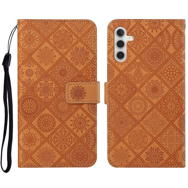 Ethnic Style Embossed Pattern Leather Phone Case, For Samsung Galaxy A14 5G, For Samsung Galaxy A23e