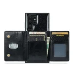 DG.MING M3 Series Glitter Powder Card Bag Leather Case, For Samsung Galaxy S22 Ultra 5G, For iPhone 14 Pro Max - Image 4