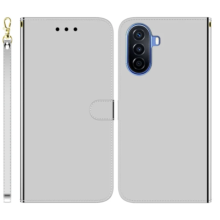Imitated Mirror Surface Flip Leather Phone Case, For Huawei nova Y70 Plus, For Motorola Moto G72, For OPPO A17
