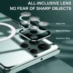 Lens Protector MagSafe Double Sided Magnetic Phone Case, For Samsung Galaxy S22 Ultra 5G - Image 4