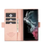 LC.IMEEKE PU + TPU Skin-friendly Feeling Leather Phone Case, For Samsung Galaxy S23 Ultra 5G - Image 5