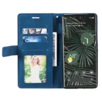 Skin Feel Splicing Leather Phone Case, For Google Pixel 6a, For Xiaomi Redmi A1+ - Image 6