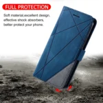 Skin Feel Splicing Leather Phone Case, For Google Pixel 6a, For Xiaomi Redmi A1+ - Image 7