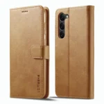 LC.IMEEKE Calf Texture Horizontal Flip Leather Phone Case, For Samsung Galaxy S23 5G, For Samsung Galaxy S23+ 5G, For Samsung Galaxy S23 Ultra 5G - Image 2