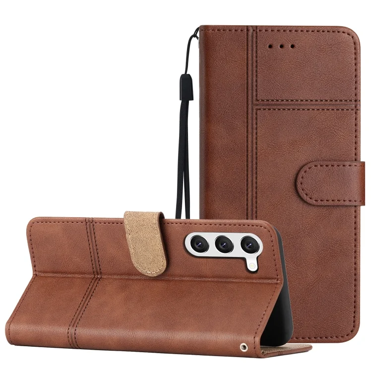Business Style Cowhide Texture Leather Phone Case, For Samsung Galaxy S23+ 5G, For Samsung Galaxy S23 Ultra 5G, For Samsung Galaxy A23e, For Samsung Galaxy A14 5G