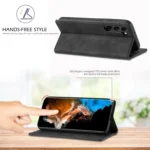 LC.IMEEKE Strong Magnetism Ultra-thin Matte Leather Phone Case, For Samsung Galaxy S23 5G, For Samsung Galaxy S23+ 5G - Image 6