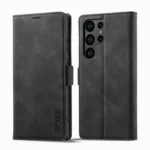 LC.IMEEKE Strong Magnetism Microfiber Leather Phone Case, For Samsung Galaxy S23 Ultra 5G